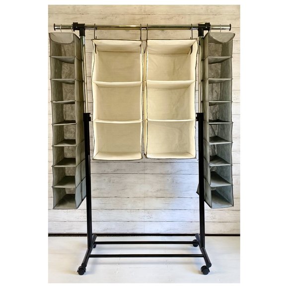 Collapsible Cubic Closet Hanging Shelves - Picture 5 of 8